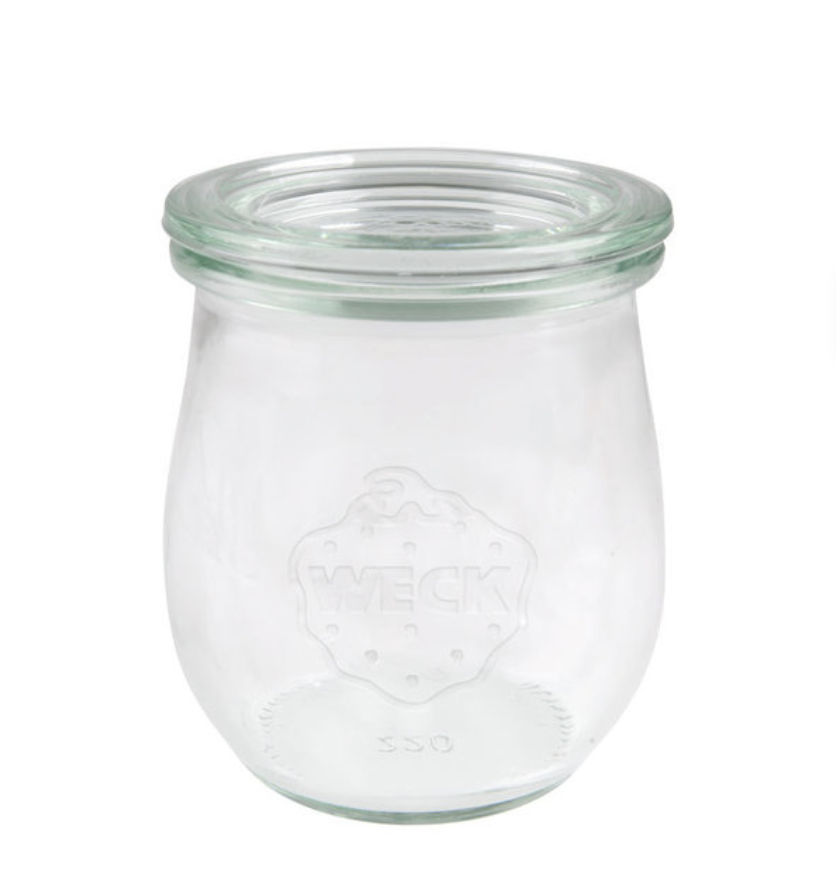Weck Tulpenglas 220ml (ohne Deckel)