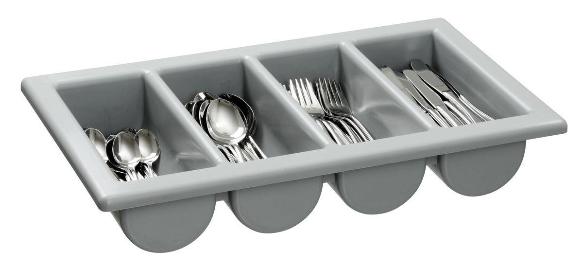 Besteckkasten mit 4 Fächern
