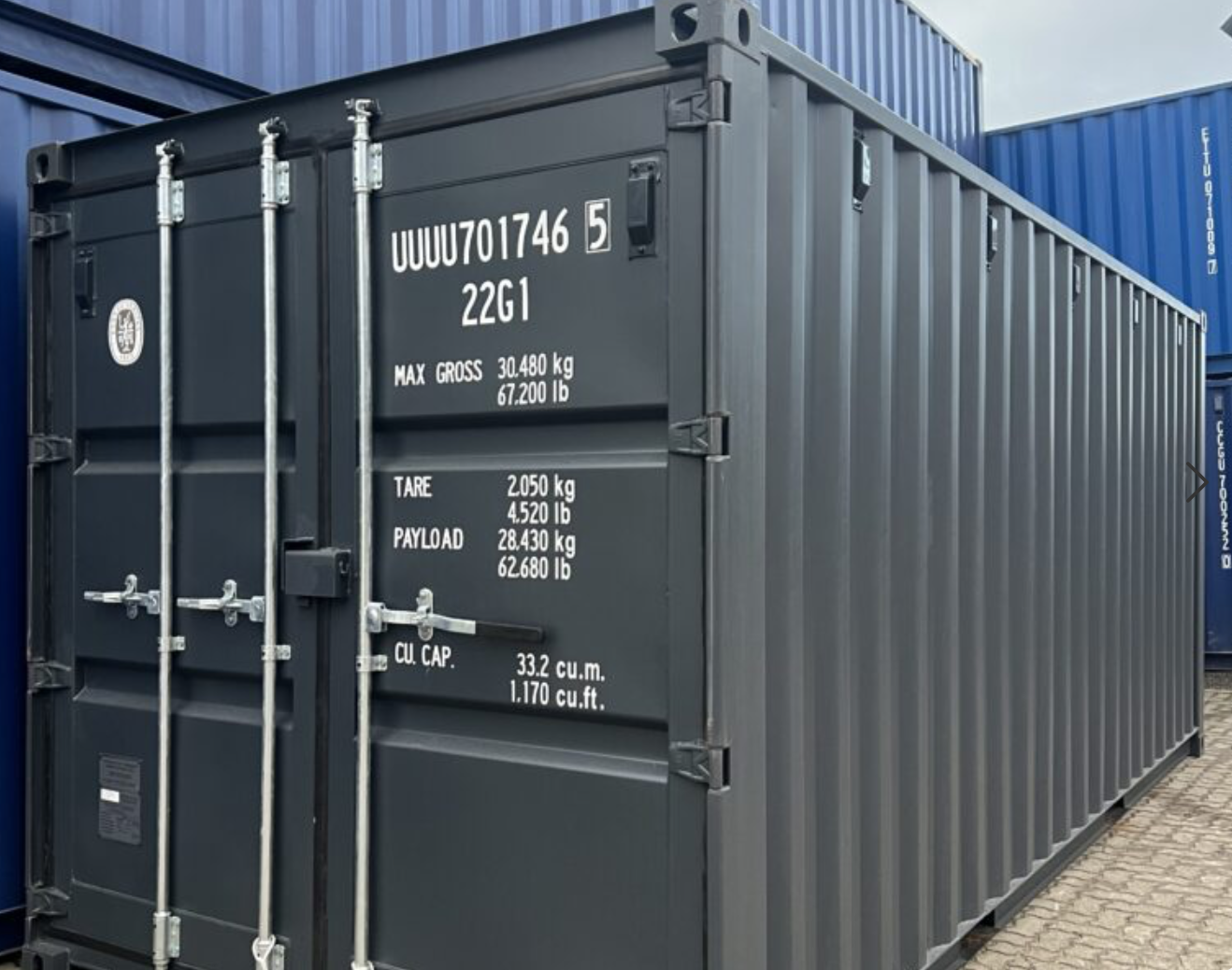 PREIS AUF ANFRAGE Lagercontainer "20 Fuß" - Lieferung möglich
